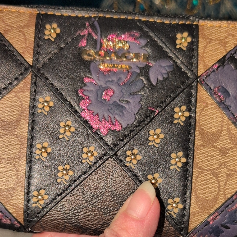 Coach Limited Edition Patchwork Long Wallet - Picture 11 of 15